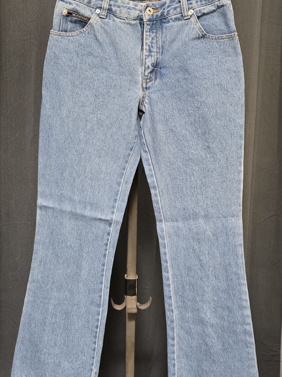 No Excuses Jeans Wear Denim - Mid-Rise Light Blue Flare Jeans - No Excuses Jeanswear